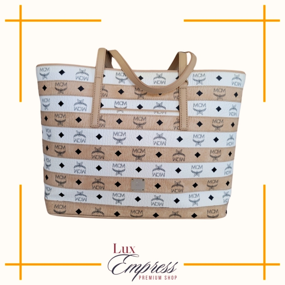 MCM Monogram Classic Tote